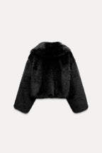Faux Fur Cropped Jacket